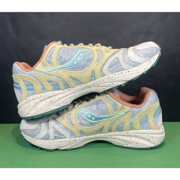 Saucony Grid Azura 2000 Felt Green Limited Edition Running Shoes | Men Size 9.5 main image 6